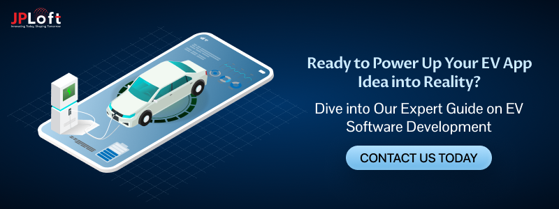 EV App development CTA